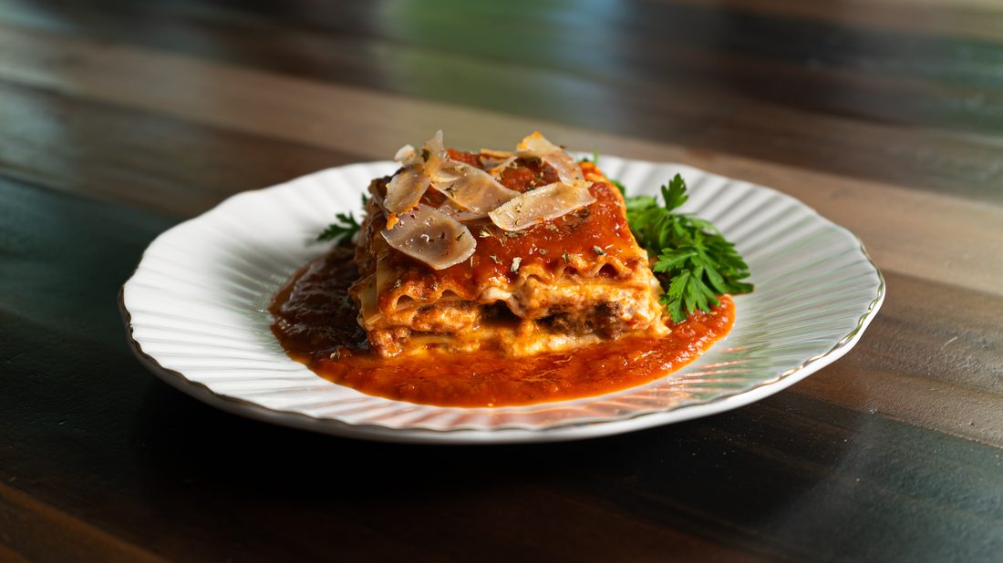 Lasagna — the Italian side of the fusion